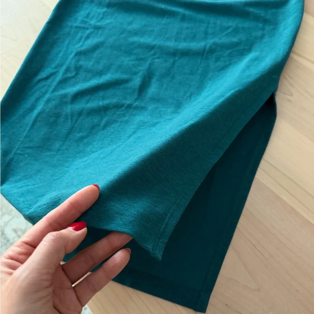 Beyond Yoga Teal Midi Dress - Picture 4 of 4
